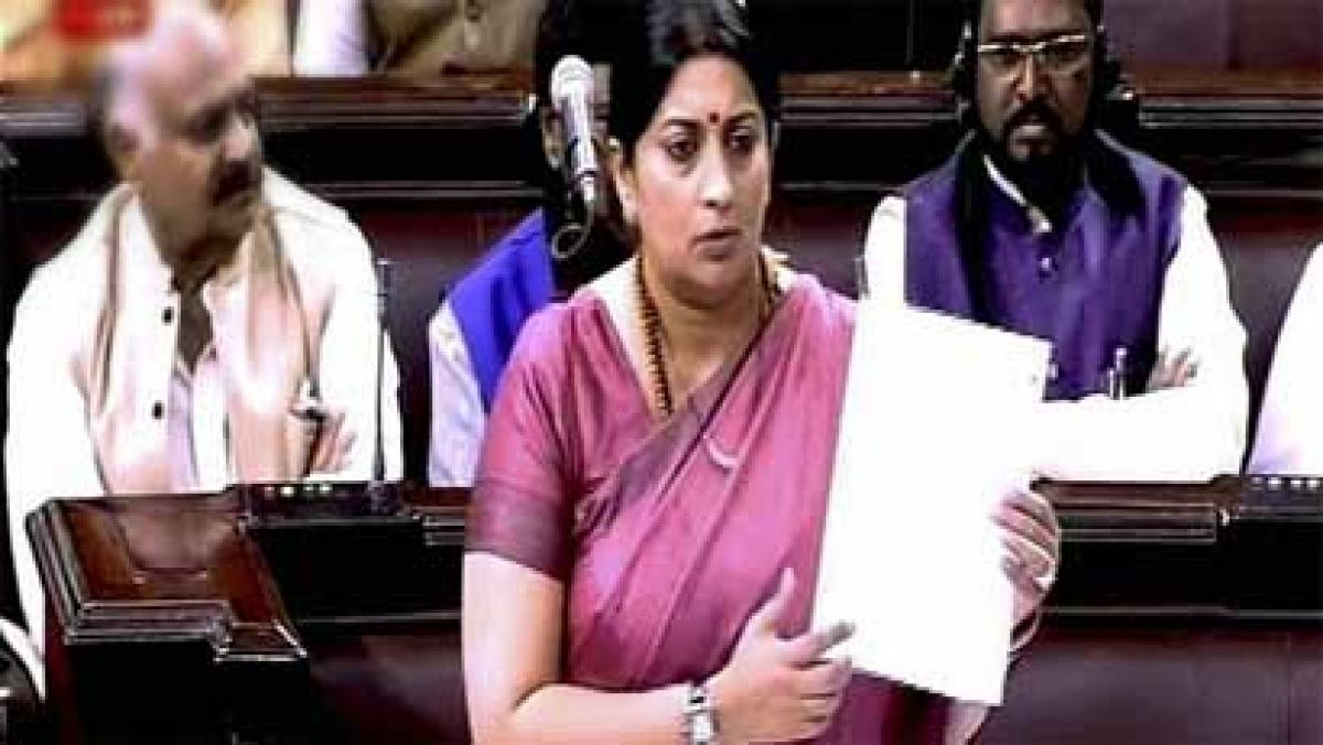 Uproar in RS over Iranis remark on Durga